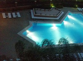 NIGHT POOL VIEW